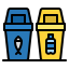Waste bin icon 64x64