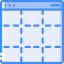 Rule of thirds icon 64x64