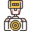Camera flash icon 64x64