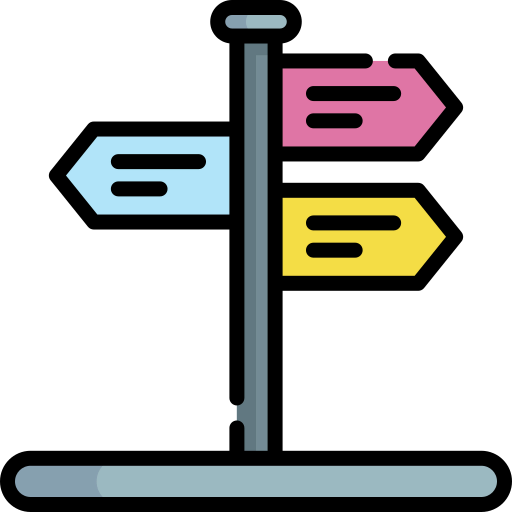 Signpost icon