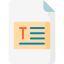 Text Ikona 64x64