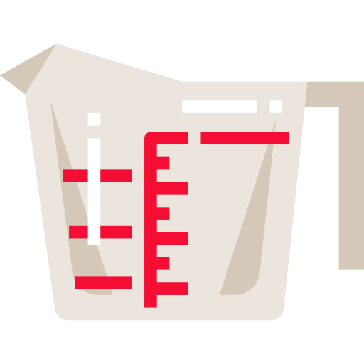 Measuring cup icon