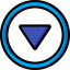 Down arrow icon 64x64