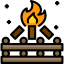 Campfire icon 64x64