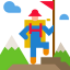 Hiking icon 64x64