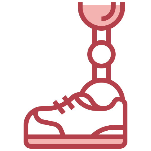 Bionic leg Ikona