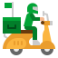Delivery man icon 64x64