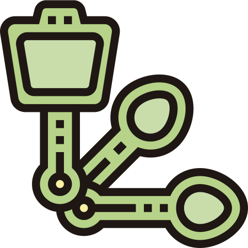 Measuring spoon icon