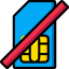 No sim card іконка 64x64