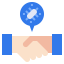 Handshake Symbol 64x64