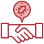 Handshake icon 64x64