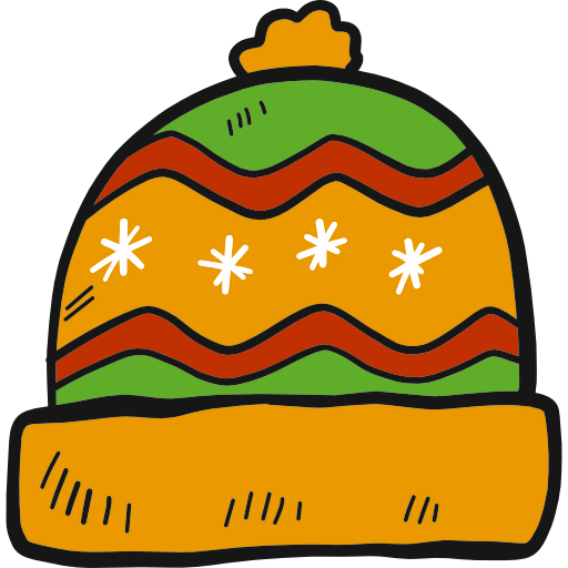 Winter hat icon