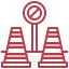 Traffic cone icon 64x64