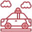 Police car icon 64x64