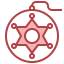 Police badge icon 64x64