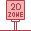 Speed limit icon 64x64