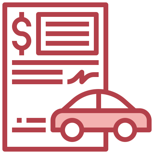 Speeding ticket icon