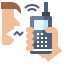 Walkie talkies icon 64x64