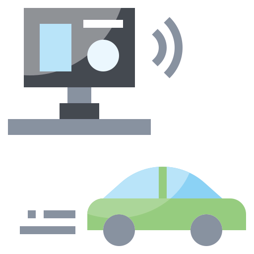 Speed camera icon