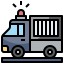 Police van icon 64x64