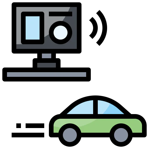Speed camera icon