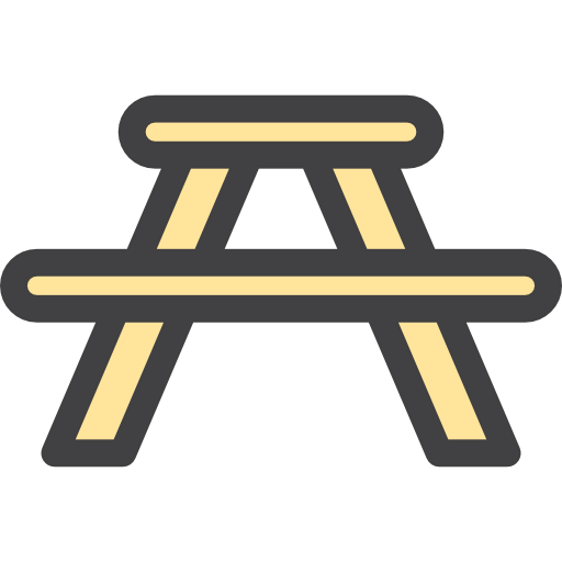 Picnic table icon