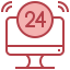 24 hours icon 64x64