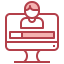 Online recruitment icon 64x64