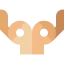 Yoga pose icon 64x64