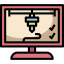 3d printer icon 64x64