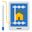 House design icon 64x64