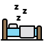 Sleeping icon 64x64