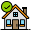 Stay at home icon 64x64