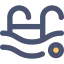 Swimming pool icon 64x64