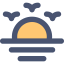 Sunset icon 64x64