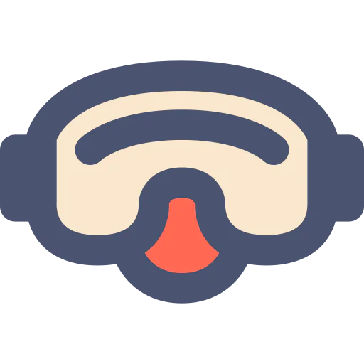 Diving mask icon