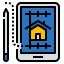 House design icon 64x64