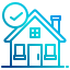 Stay at home icon 64x64