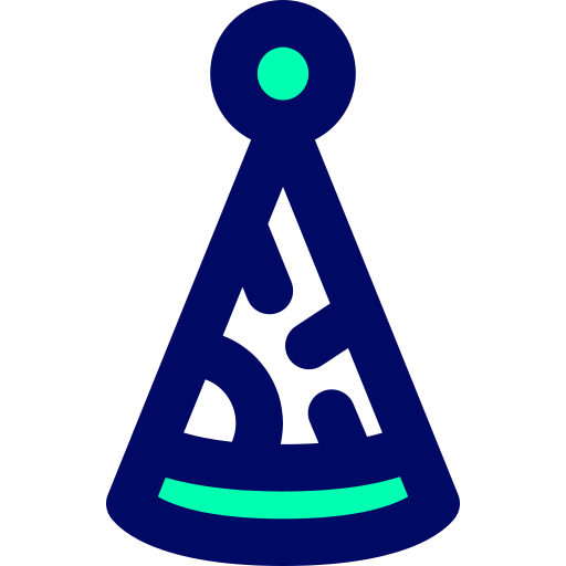 Fun hat icon