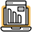 Chart icon 64x64