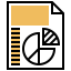 Chart icon 64x64