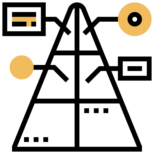 Pyramid icon