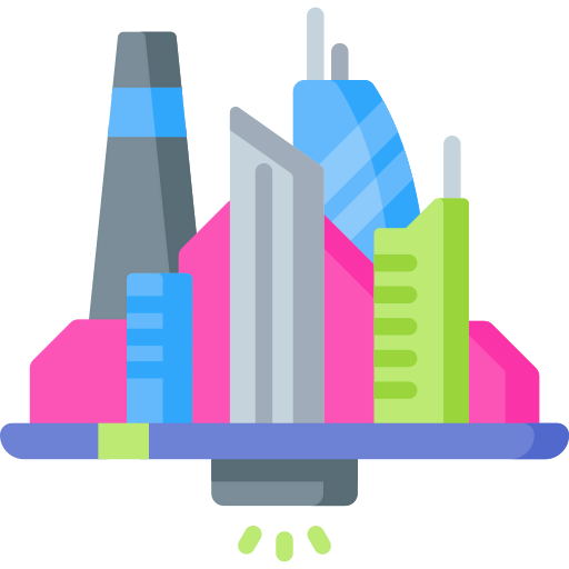 Futuristic icon