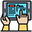 Electronic signature icon 64x64