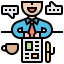 Job interview icon 64x64