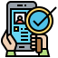 Online recruitment icon 64x64