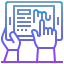 Electronic signature icon 64x64