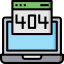404 error biểu tượng 64x64