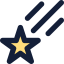 Shooting star icon 64x64