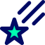Shooting star icon 64x64